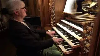Georgi Muschel (1909-1989) Toccata Marie-Agn&egrave;s Grall-Menet, orgue Saint-Nicolas-du-Chardonnet Paris