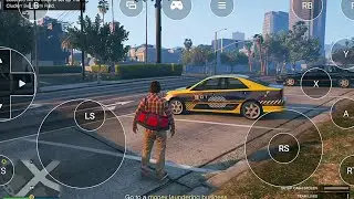 GTA 5 ONLINE ANDROID GAMEPLAY BOOSTEROID CLOUDGAMING [MISSION GAMEPLAY]