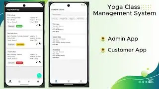 Yoga Class Management System Demonstration