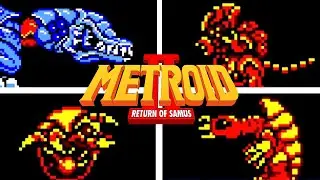 METROID II: THE RETURN OF SAMUS - All Bosses