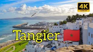 TANGIER, MOROCCO | KASBAH | 4KUHD |Walking Virtual Tour 2025