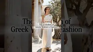 The Evolution of Greek Women&rsquo;s Fashion 🇬🇷 #history