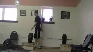 82.5KG Power Clean off blocks @66KG/17yrs
