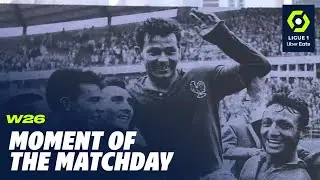 Ligue 1 Uber Eats pays tribute to legendary french forward Just Fontaine. Week 26 / 2022-2023