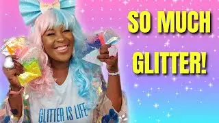 HUMONGOUS GLITTER HAUL!!! Feat. Lrisy | Best Glitter For Resin Crafts