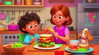 Let&rsquo;s Make a Sandwich | Fun Food Song for Kids! 🥪🎶| Rhymy TV Nursery Rhymes & Kids Songs 🎶🥁🎸