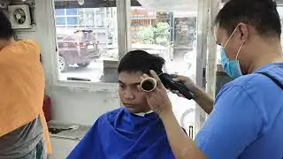Fresh Mid Fade in Cubao Philippines - Barbershop Duty Mid Fade Transformation