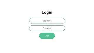 Animated Login | only HTML and CSS