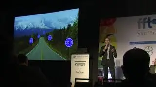 Pectcof on stage during  Future Food-Tech 2019 San Francisco