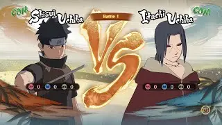 Shisui Uchiha vs Itachi Uchiha (Reanimation)— Naruto Shippuden Ultimate Ninja STORM 4 (COM vs COM)