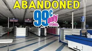 ABANDONED 99 CENT ONLY STORES!!! IS THIS THE END?