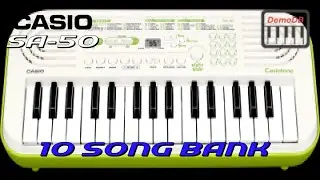 Casio SA-50 (2022) - 10 Song Bank