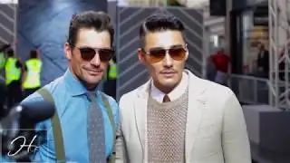 London Mens International Fashion Ambassador Hu Bing