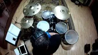 FEDE BEUSTER  GROOVES en 4/4- 3/4- 7/8- 5/8- 6/8 (3/4)- 4/4 CON OSTINATO EN  HI HATS