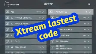 iptv smarters code || Xtream iptv new code || xtream lastest code || iptv Smarters code xtream iptv
