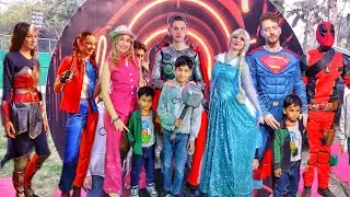 The Mighty Superhero Circus Experience! | Shaheer and Shahmeer