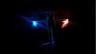 Crack Pitts with flashing lights
