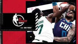 Vince Carter grades Jaylen Brown's dunk on Miles Bridges | NBA Today