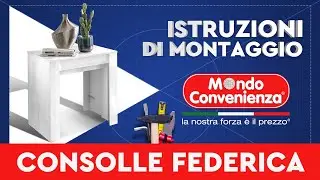 Istruzioni di montaggio: Tavolo allungabile FEDERICA | MONDO CONVENIENZA