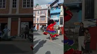 Energetic dance of lakhe #nepal #lakhe #dance #jatra #dhime #kathmandu #tradition #culture #newari