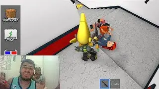 FINGI SER INOCENTE E M4TEI TODOS ELES COM MINHA MÃE E MINHA IRMÃ NO MURDER MYSTERY NO ROBLOX KKKK 😡