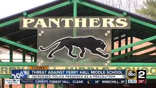 Police increase presence at Perry Hall Middle School after social media threat