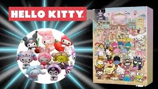 HELLO KITTY calendario de adviento 🎁 Abrí las 24 Figuras Coleccionables 🎄 video review completo