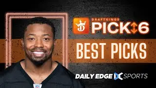 NFL DRAFTKINGS PICK6 PICKS | MONDAY NIGHT FOOTBALL WILD CARD ROUND | 1/12/2025