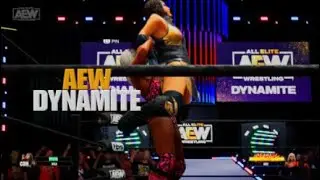 AEW DYNAMITE JADE CARGILL VS NYLA ROSE TBS WOMENS CHAMP!!!!!!!!!!!!