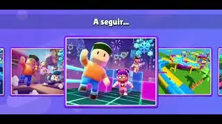 Jogando o evento do stumble guys 