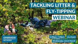 Tackling litter and fly tipping - webinar and Q&A