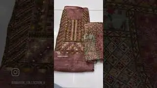 Pure lilen fabric Calcutta work shirt Designer duppta Shantoon bottom Price 1345/ order 9319217703