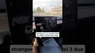 Tesla Model 3 App Glitch: Man Accidentally Drives Off in Stranger's Car #TeslaModel3 #Tesla