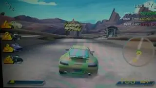 Cars (PSP) : Desert Canyon Dash (Sally)