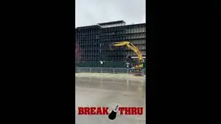 Operator View - Pulling Down a Rack Supported Warehouse