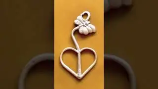 Beautiful Pattern Formed by Molten Metal Flow