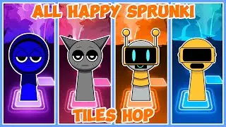 ALL HAPPY SPRUNKI - Tiles Hop 🎶🔥 #038