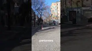 Rruga Myslym Shyri nj&euml; m&euml;ngjes pas Bigut 😀😀🤔