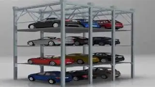 What is quad stacker mechanical parking system?