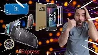 UNBOXING et test de diff&eacute;rents accessoires de protection SWITCH 2 d'#aliexpress.