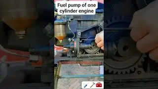 how one cylinder fuel pump works #automobile #engine #shorts #mechanic #subforsub#dieselpump #fyp
