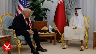 Live: Trump arrives in Doha for meeting with Qatar’s Emir