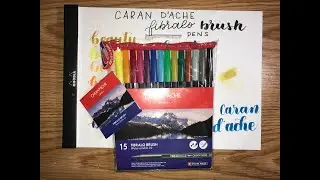 Caran D'Ache Fibralo Brush Pen Review