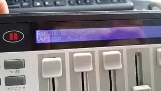 Novation remote sl zero wierd ghost menu