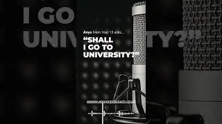Anya asks 'Shall I go to university?'