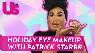 Celebrity makeup artist Patrick Starrr shows Us how to get a gorgeous holiday eye look!