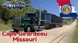 Cape Girardeau | Jelajah Missouri | Kenworth W900 | Moza TSW | American Truck Simulator