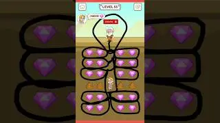 Pull the gold gameplay | level 55 | pull the gold level 55 #shorts #gamingshorts #pullthegold
