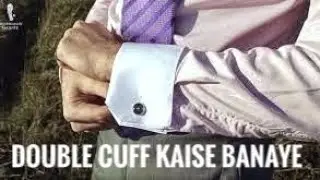 shirt ka Double Cuff Kaise banaye how to stitching shirt double Cufflins RK Designing