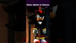 Keanu Reeves as Shadow #sonicthehedgehog #shadow #sonicmovie #sonic  #sfm #keanureeves #sonicmovie3